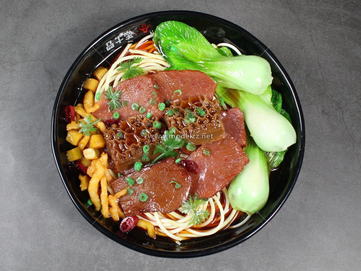 Beef Noodles Plastic Food Models