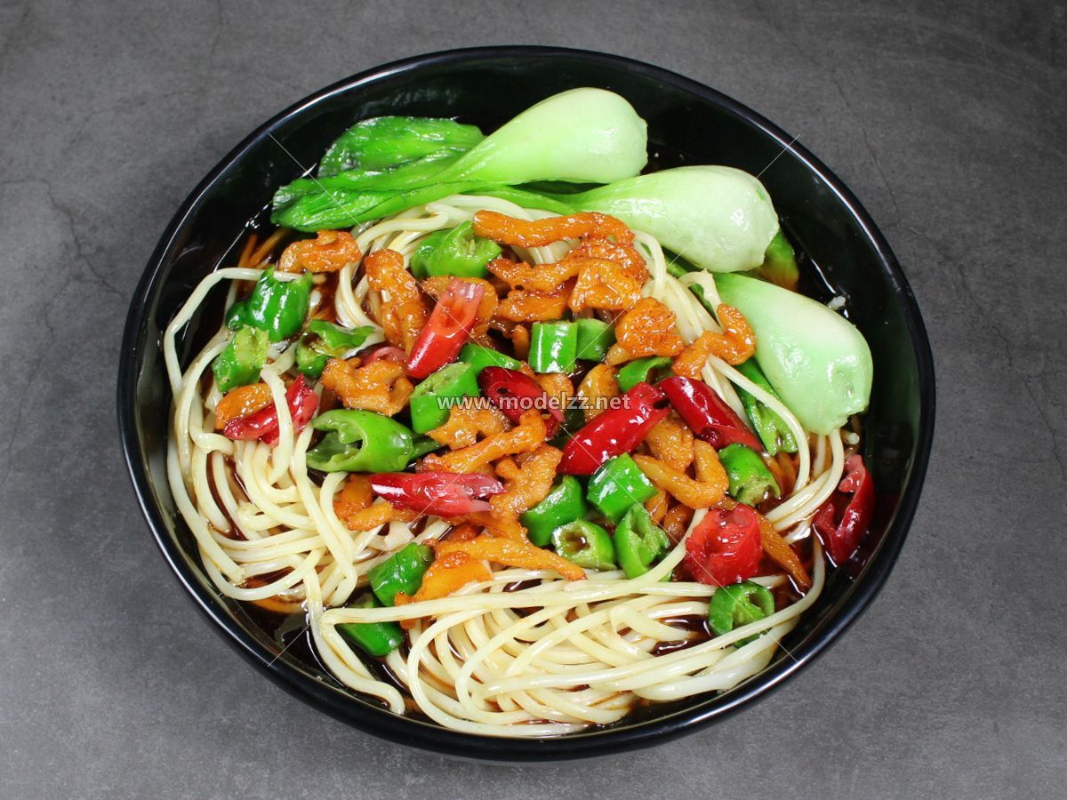 Beef Noodles Plastic Food Models