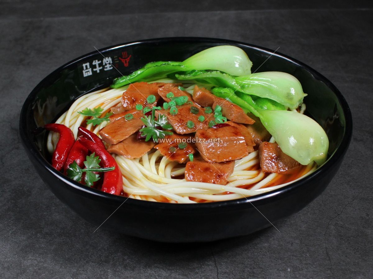Beef Noodles Plastic Food Models