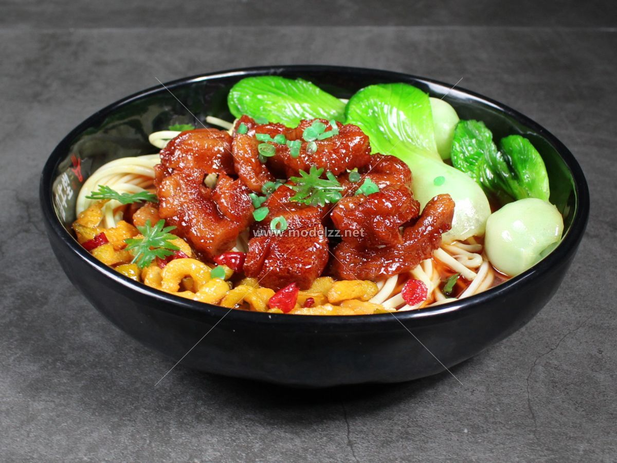 Beef Noodles Plastic Food Models