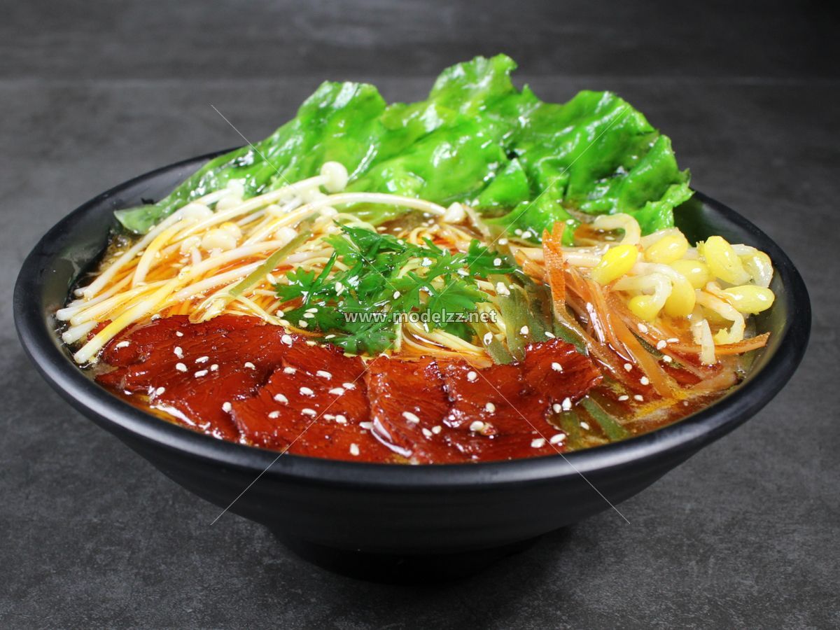 Cold Noodle Simulation Food Model