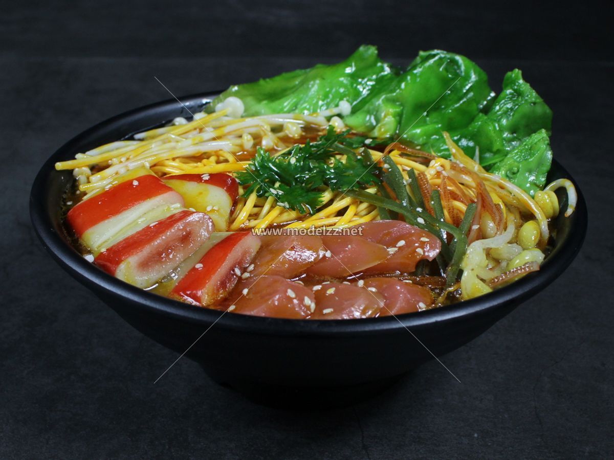Cold Noodle Simulation Food Model