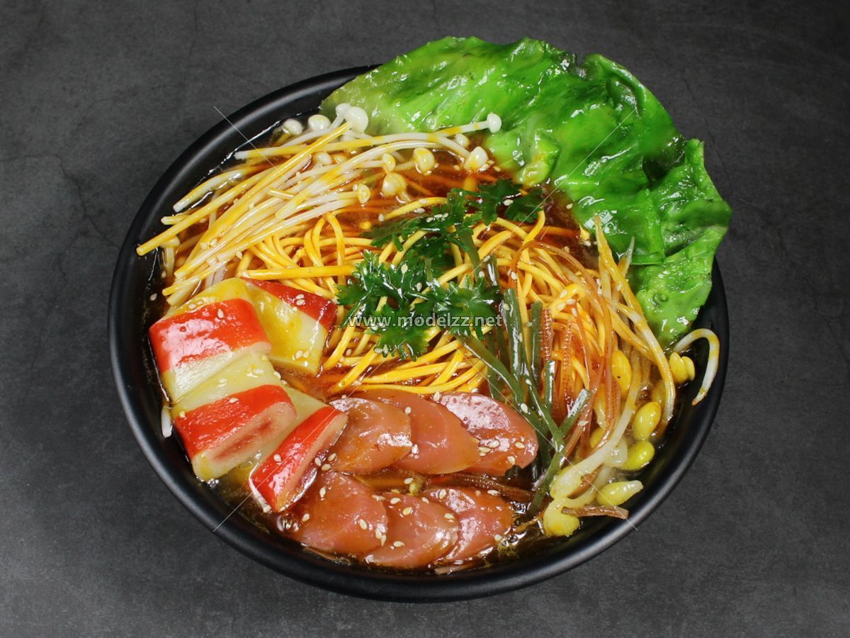 Cold Noodle Simulation Food Model