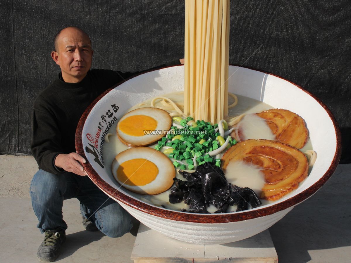 Japanese Noodle Simulation Food Model