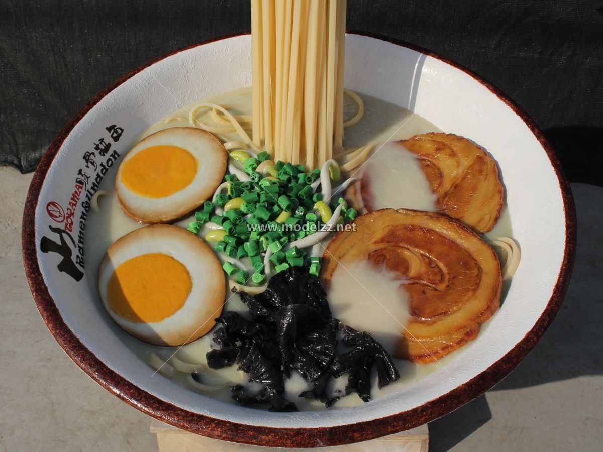 Japanese Noodle Simulation Food Model