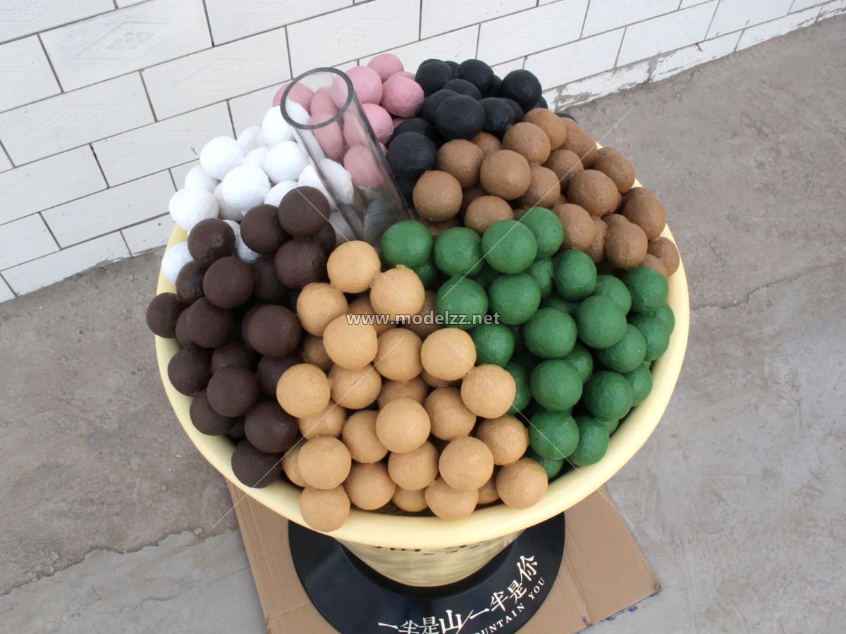 1.2m Bubble Tea Simulation food model