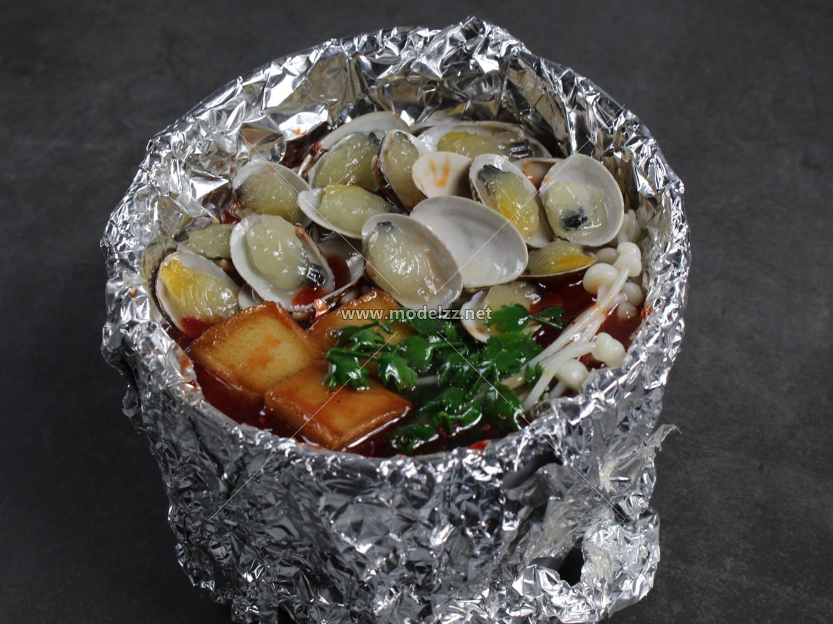 Seafood Rice Noodle Plastic Food Models