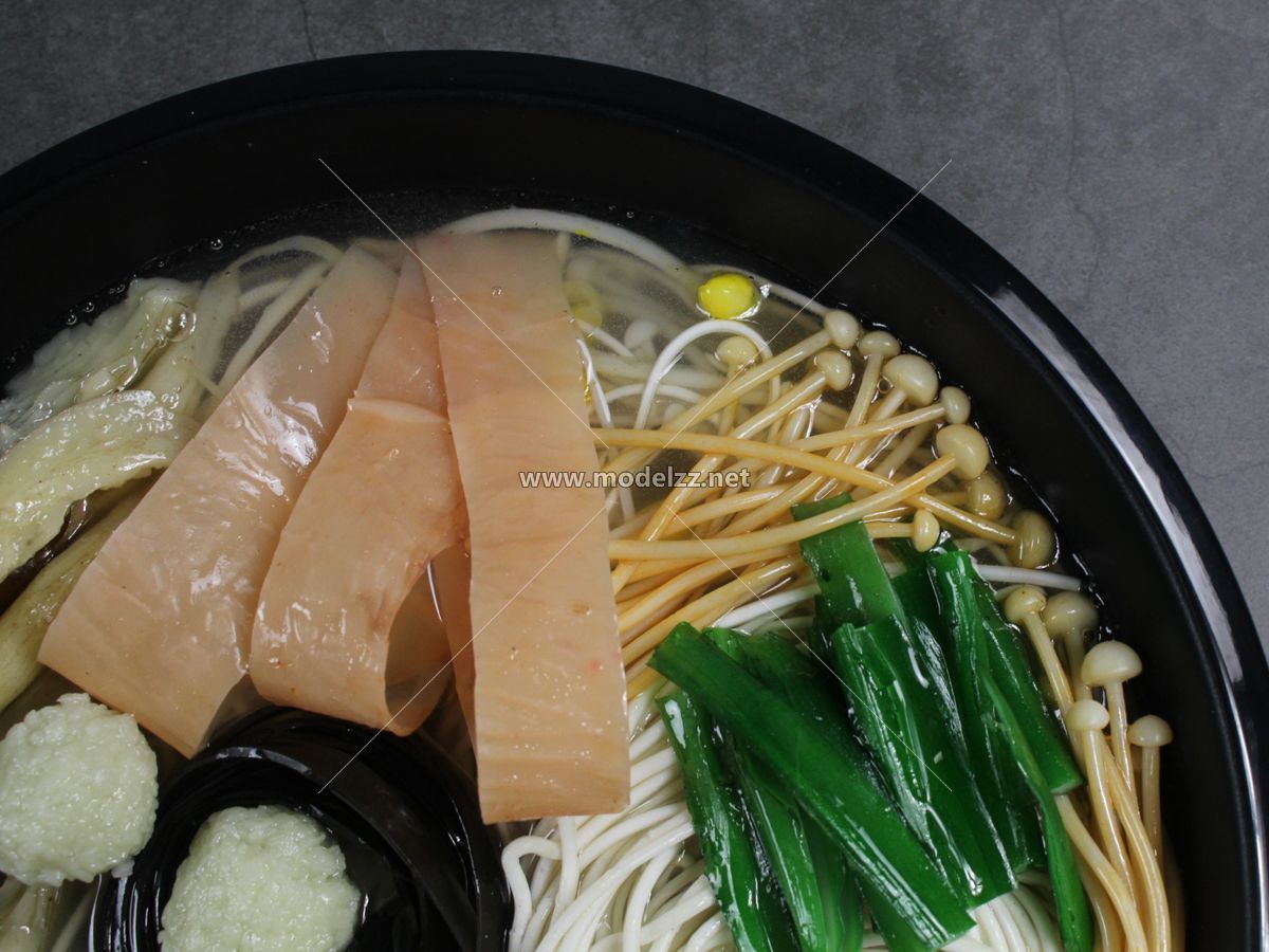 Rice Noodle Resin Plastic Food Models 