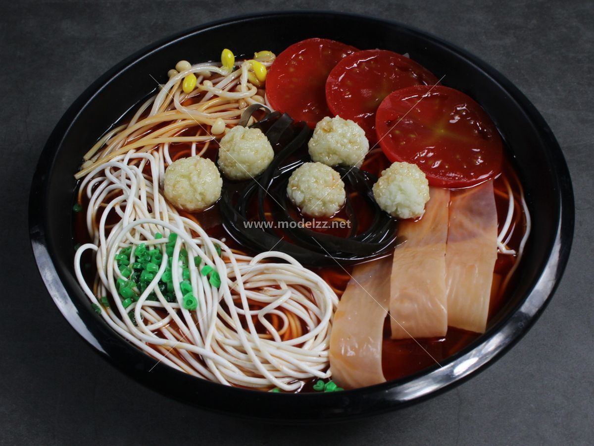 Rice Noodle Resin Plastic Food Models 