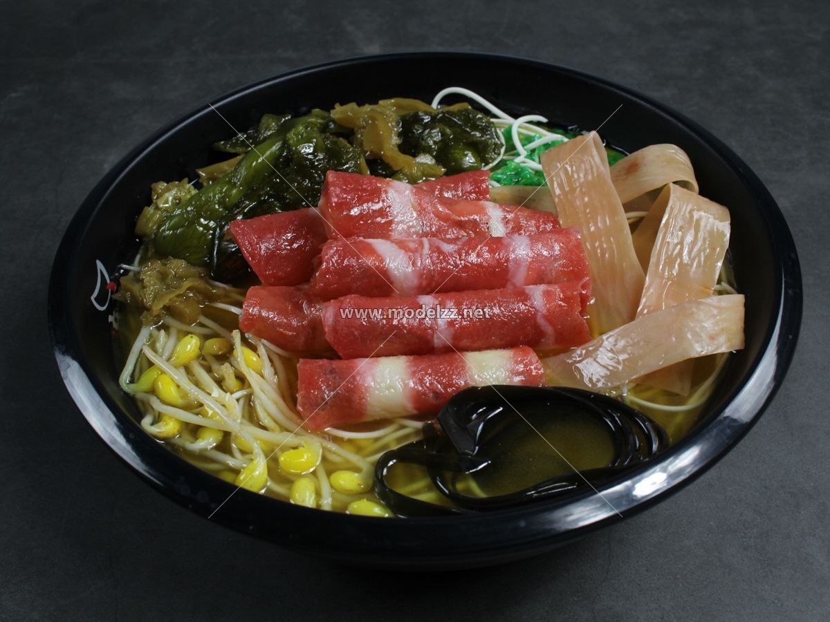 Rice Noodle Resin Plastic Food Models 