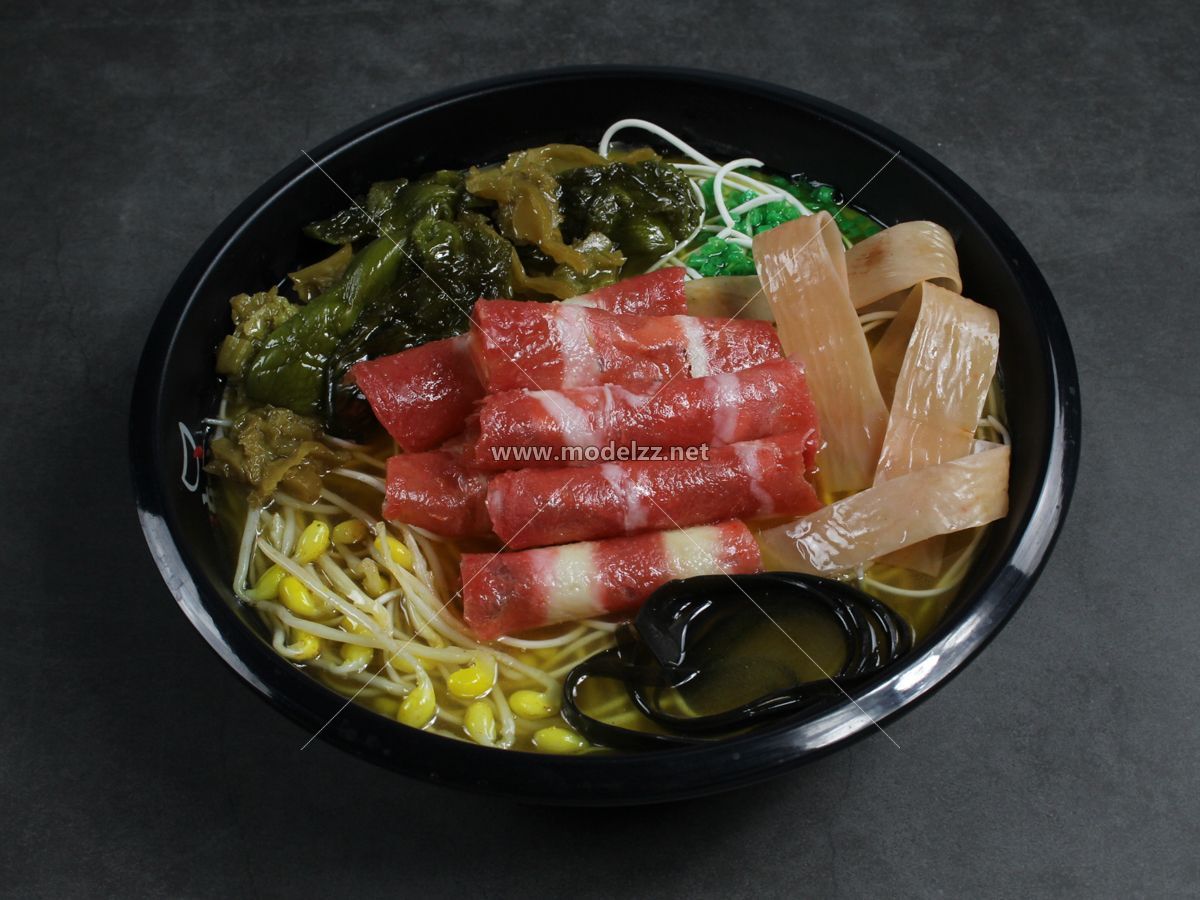 Rice Noodle Resin Plastic Food Models 