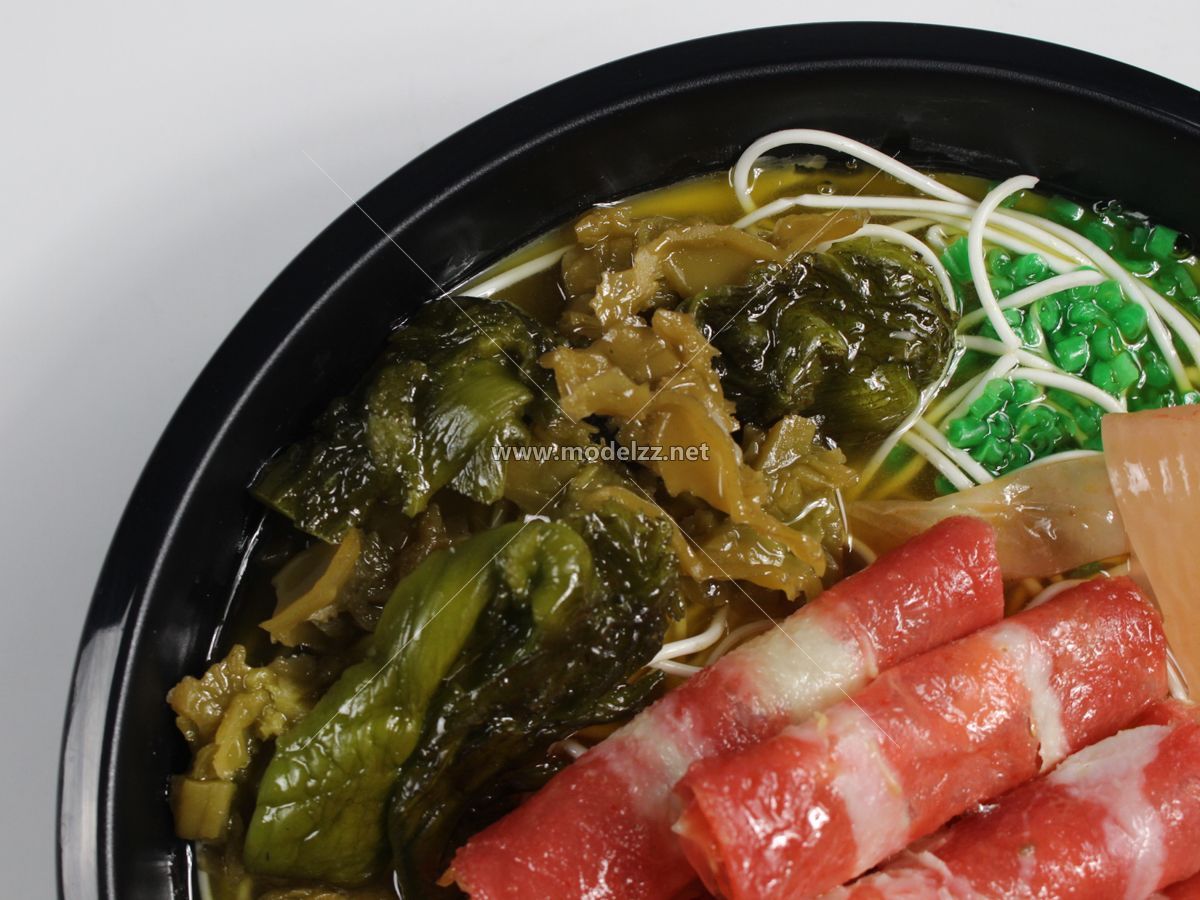 Rice Noodle Resin Plastic Food Models 