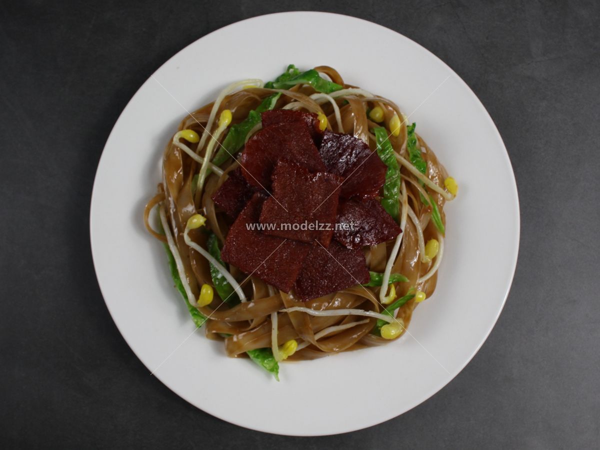 Fried Rice Noodle Plastic Food Models