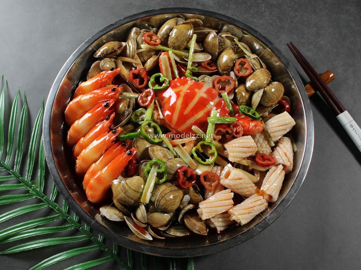 Seafood Model Plastic Food Models
