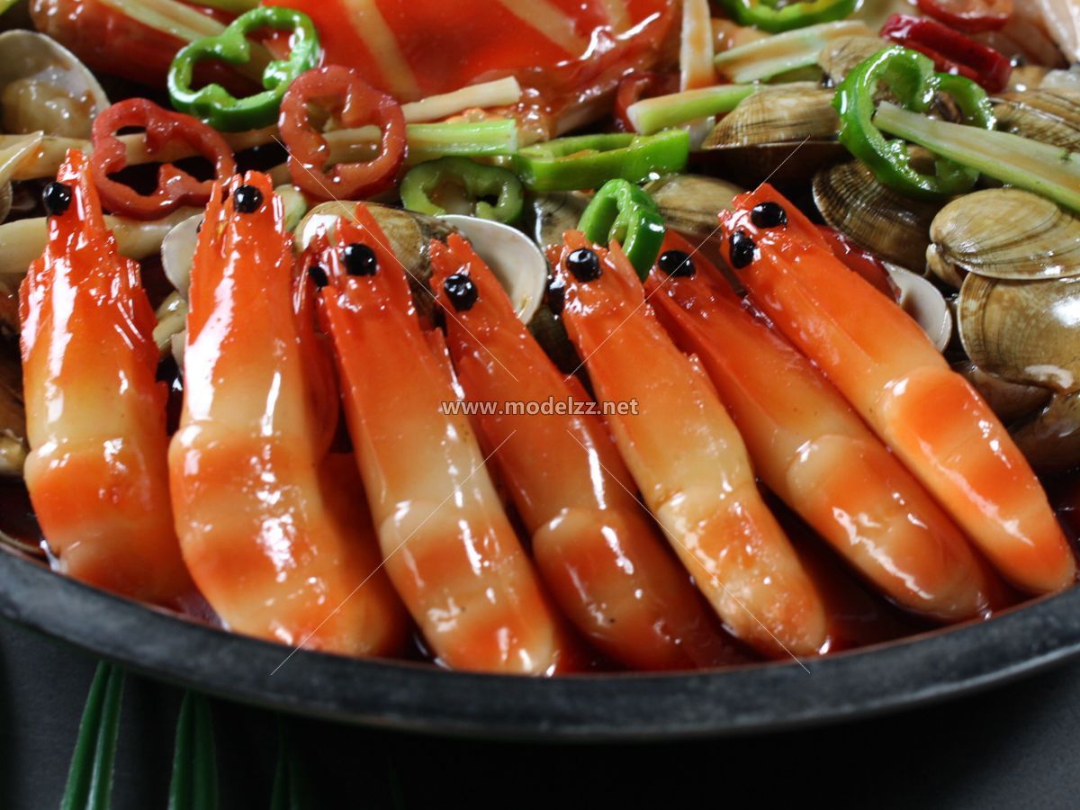 Seafood Model Plastic Food Models