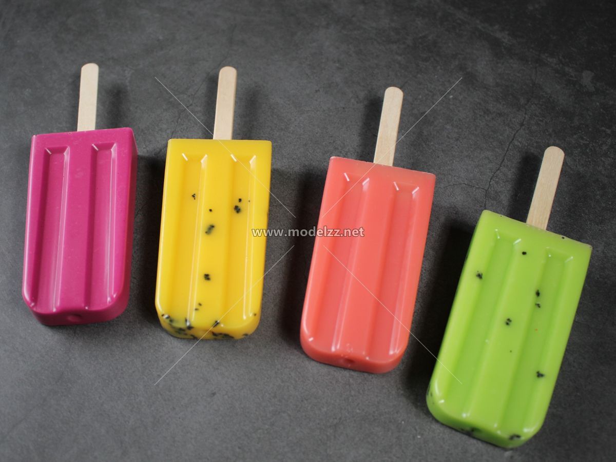Popsicle Cold Drinks Plastic Food Models
