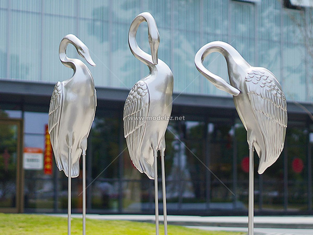 Outdoor Animal Statues Vivid Sculpture