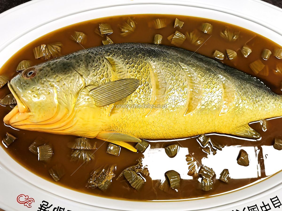 Fish Dish Simulation food model