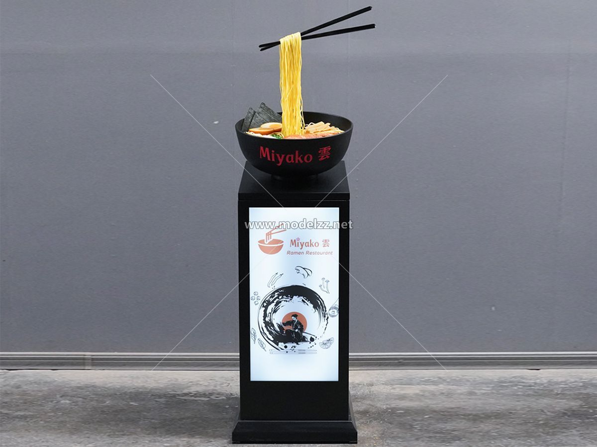 Food sculptures Simulation Noodle Outdoor Sculptures
